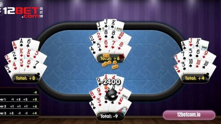 Luật chơi Mậu Binh tại nhà cái 12Bet