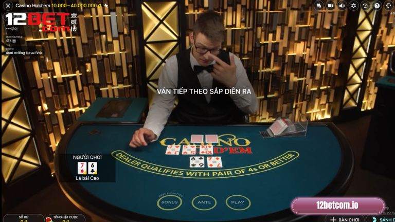 So sánh Poker 12Bet với đối thủ cạnh tranh