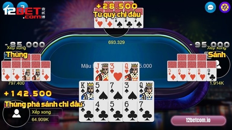 Thuật ngữ cần nắm rõ khi chơi Mậu Binh 12Bet